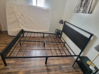Queen bed frame