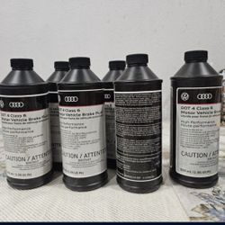 Brake Fluid For Audi