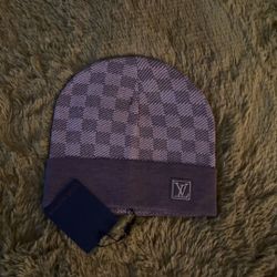 Grey Lv beanie 