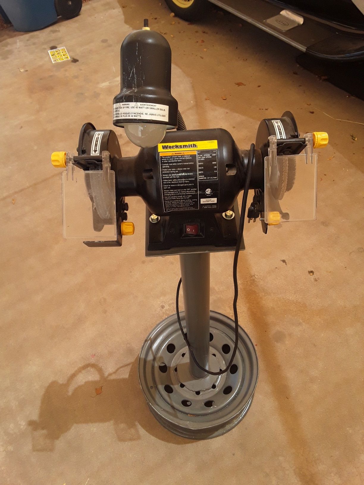 Worksmith bench grinder best sale