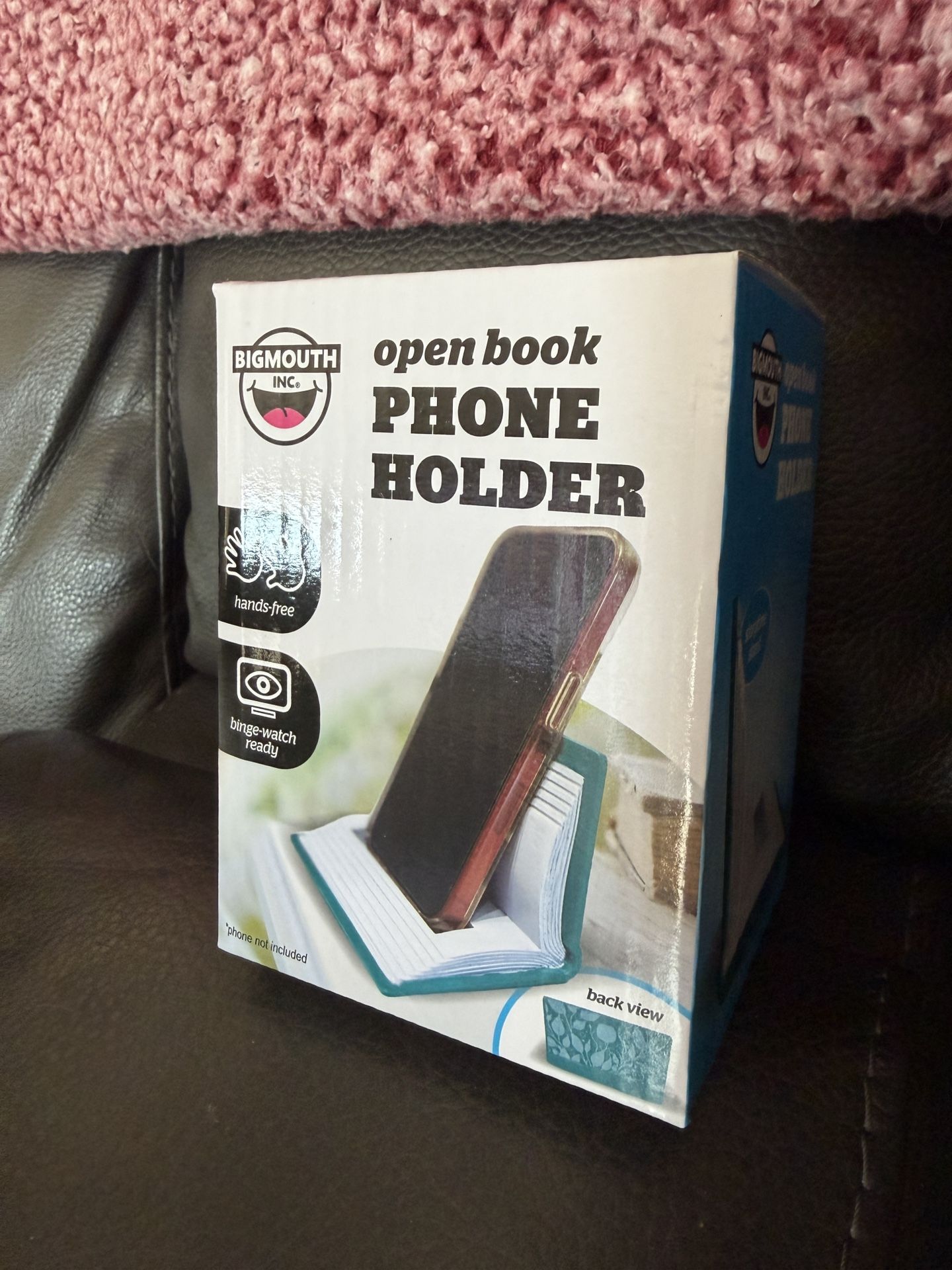 NEW Open Book Phone Holder! Brand new in box