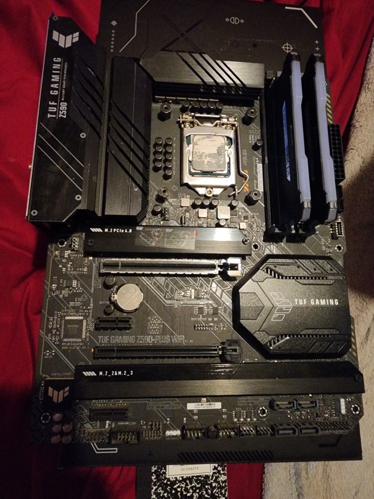 I5 11600k Cpu And Z590 Motherboard