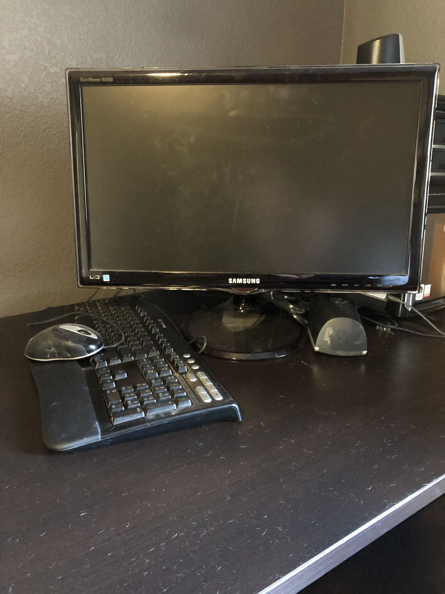 Large Samsung computer monitor