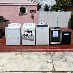 Dryer/washer Machine / Wine Cooler / Mini Fridge 