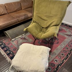 Rocking Chair With Ottoman