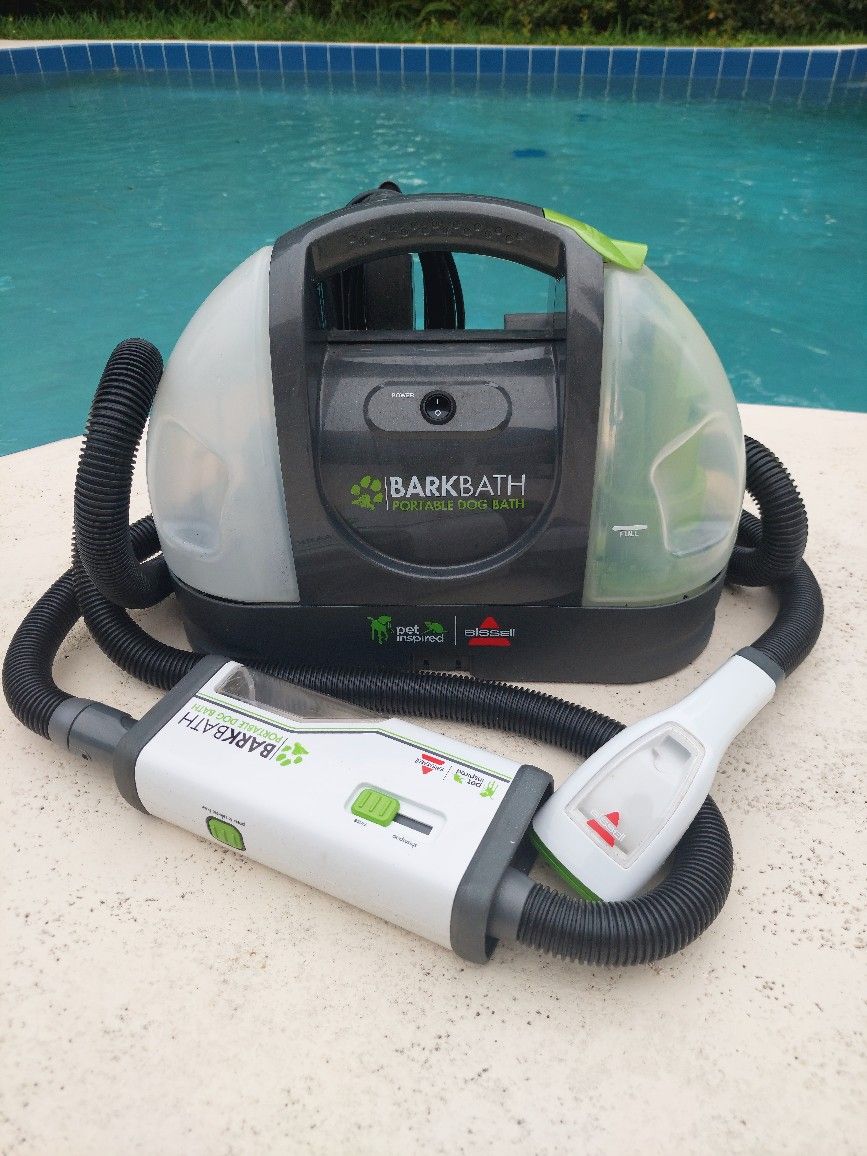 Bissell Bark Bath Portable Dog Grooming Dog Bath Bathing Machine Barkbath Cleaner