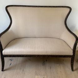 Fabulous accent living room loveseat / wedding bench 