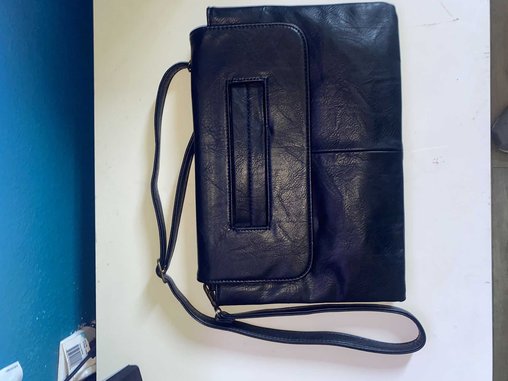 Nigedu PU Leather Female Clutch Handbag Messenger Bag