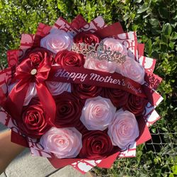 Eternal Roses/ Rosas Eternas/ Mothers Day Bouquet 