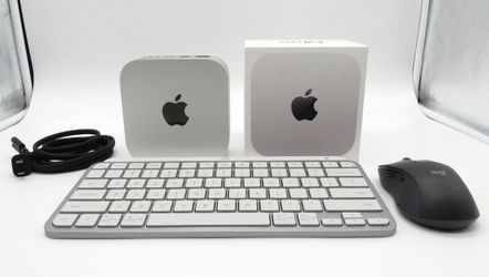 2024 Apple Mac Mini M4 4.4GHz 16GB RAM 256GB SSD MU9D3LL/A W/Keyboard & Mouse