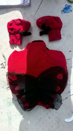 Infant Ladybug Costume With Booties 12-18 Months