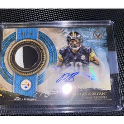 MARTAVIS BRYANT 2015 TOPPS VALOR SHIELD OF HONOR PATCH AUTOGRAPH AUTO 02/50