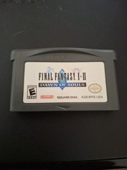 Final fantasy 1 & 2 dawn of souls