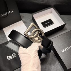 Dolce Gabbana Black Belt New 