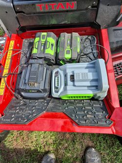 EGO Batteries And Chargers