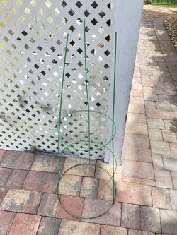 Tomato/flowering vine trellis