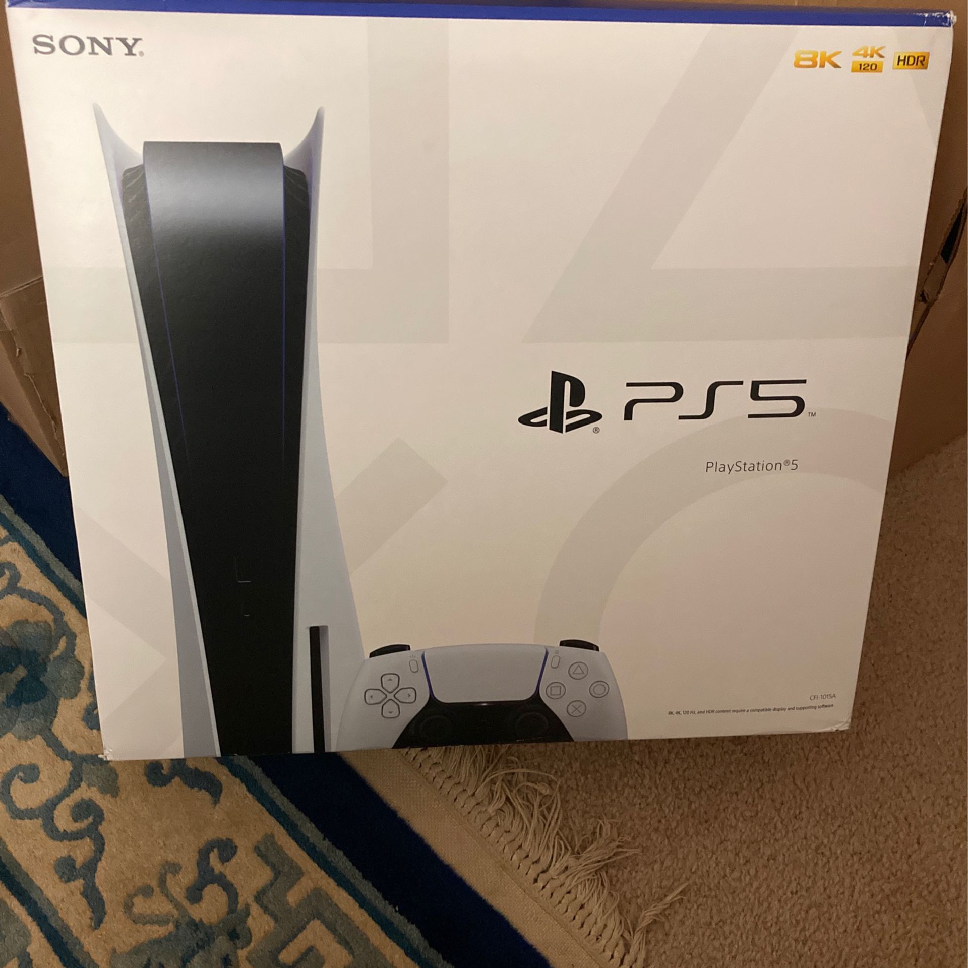 Ps5 Disk Version 8k Blue Ray Never Opened