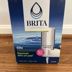 Brita Elite Faucet Mount Water Filter - NEW / Unused (Opened Box)