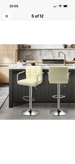 Adjustable Barstools set of 2