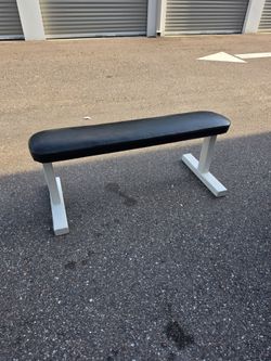 Weight flat bench