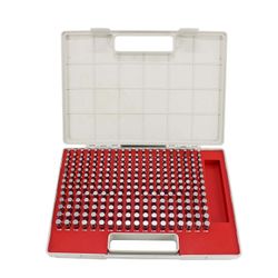 Steel Pin Gage Set Minus Heat Treated with Storage Case M2 250pcs #2205FY3