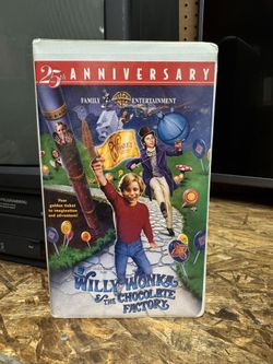 Charlie And The Chocolate Factory VHS 