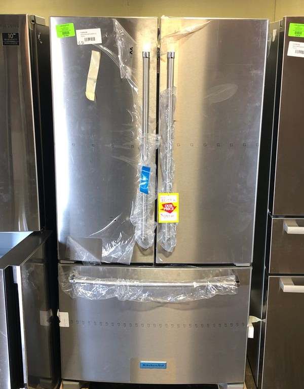 Brand New Kitchenaid French Door Refrigerator (Model:KRFC300ESS) N1