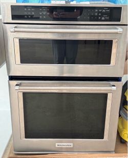 30” Built-in Combination Wall Oven (microwave + convection wall oven)