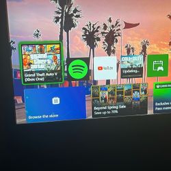 Xbox one with tv