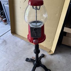 Carousel King Gum Ball Machine-VTG