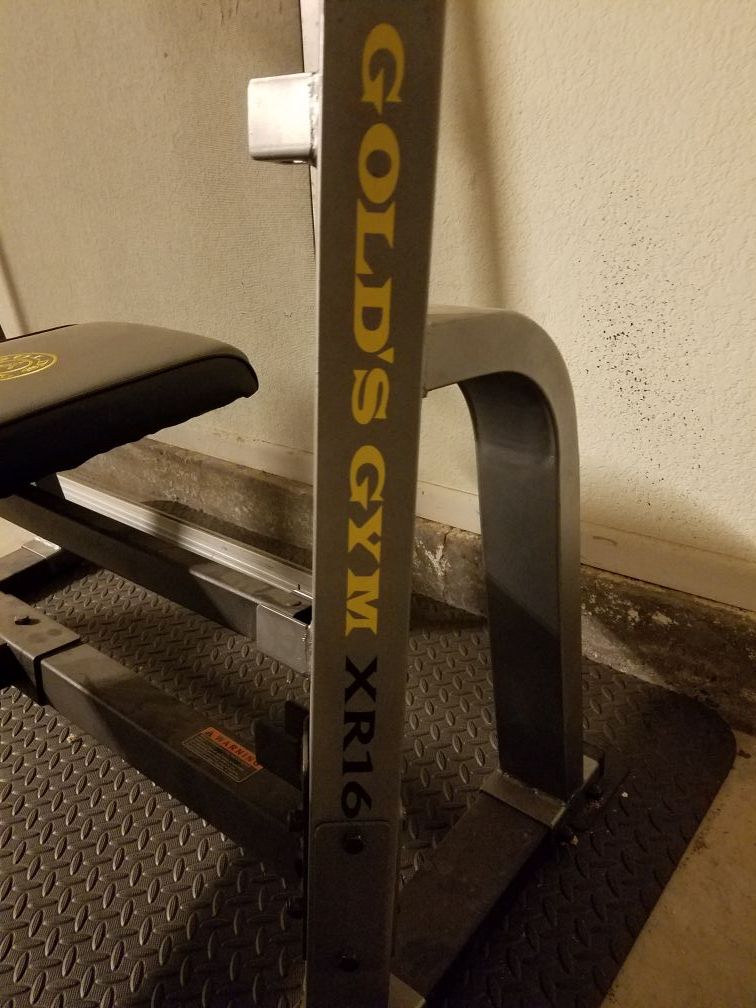 Gold s Gym XR16 Workout Bench for Sale in Scottsdale AZ OfferUp
