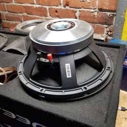 One 12" Massive Audio Voice Speaker New