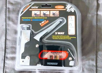 new Topzone 3-in-1 Staple nail Gun tacker