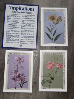 Inspirational Taylor Swift Lyric Posters