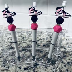 Beadable Sneaker Pen Set