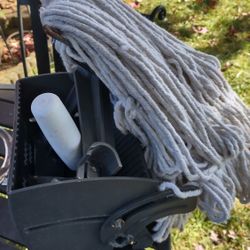 Brand New Quickie Ringer (Gray),  and Mop Head With Pole