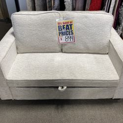 Beautiful Sofa W/ Sleeper ✨🤍 Easy Financing Available ✨♥️ Free Delivery 🚚 