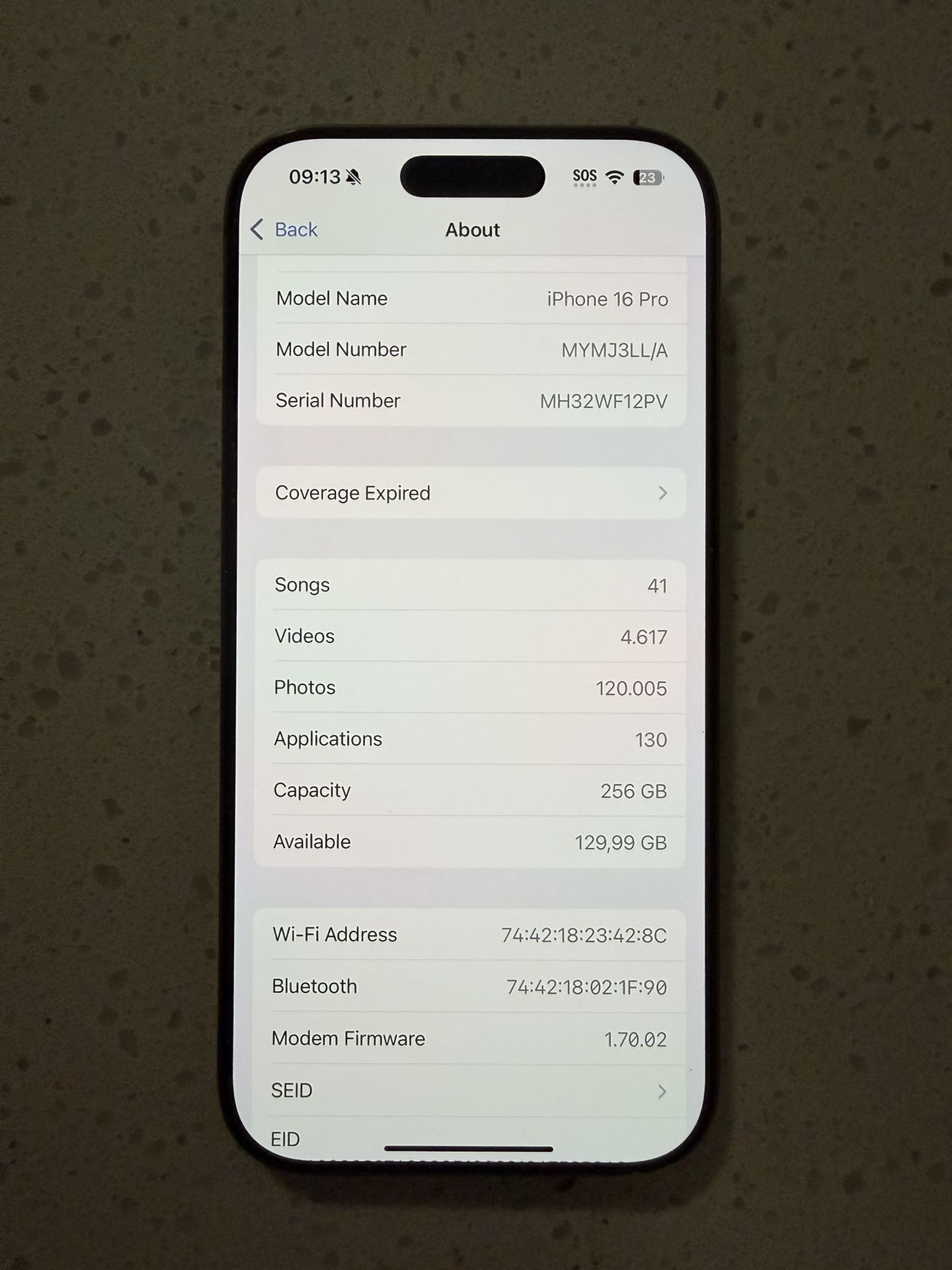 iPhone 16 Pro 256GB Gold