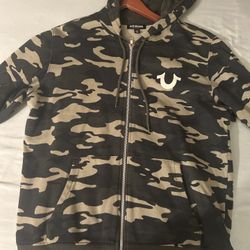 True Religion Camouflage Sweater 