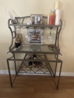 Wine rack, and sofa table