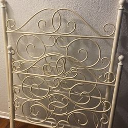Iron Twin Bed with Frame