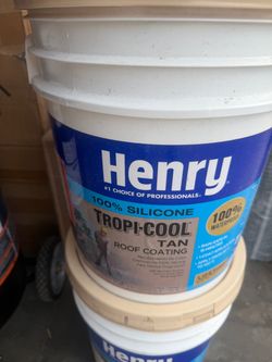 887T Tropi-Cool Tan 100% Silicone Reflective Roof Coating 4.75 gal.