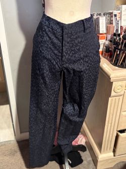 NWOT Zara Basic jacquard texture pants