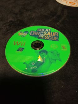 Great Dinosaur rescue wii game
