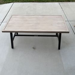 Wicker patio furniture