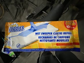 Scrub Buddies - Wet Sweeper Cloth Refills - 10 Per Pack