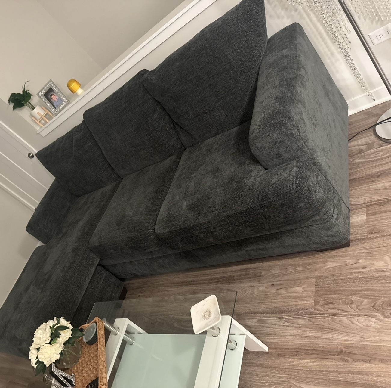 Dark Gray Couch