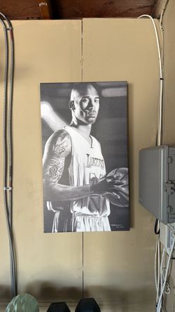 Kobe Bryant Lakers Canvas Print Art