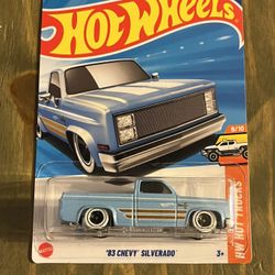 2025 Hot Wheels  Hw Hot Trucks 83 Chevy Silverado 