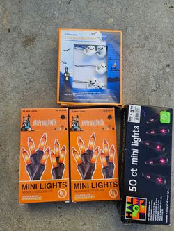 Brand New Mini Light Halloween Bundle